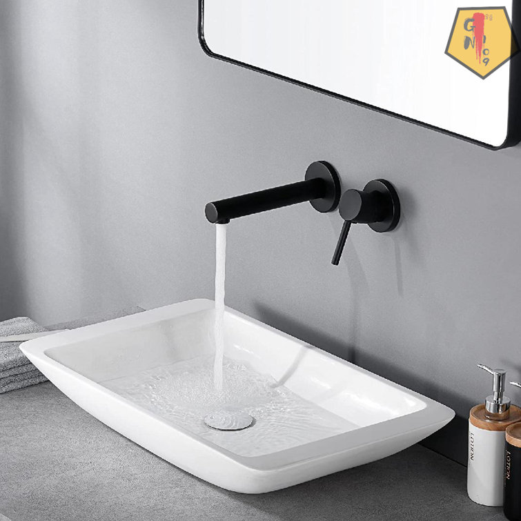 GN109 Wall Mounted Faucet Single Handle Bathroom Faucet Wayfair Canada   Wall Mounted Faucet Single Handle Bathroom Faucet 